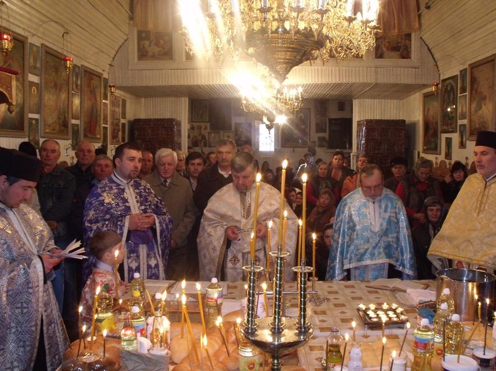 Sf. Maslu de obște la parohia Vânători