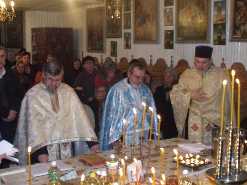 Sf. Maslu de obște la parohia Vânători