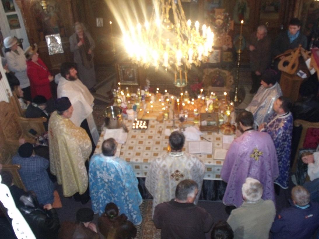 Sf. Maslu de obște la parohia Vânători