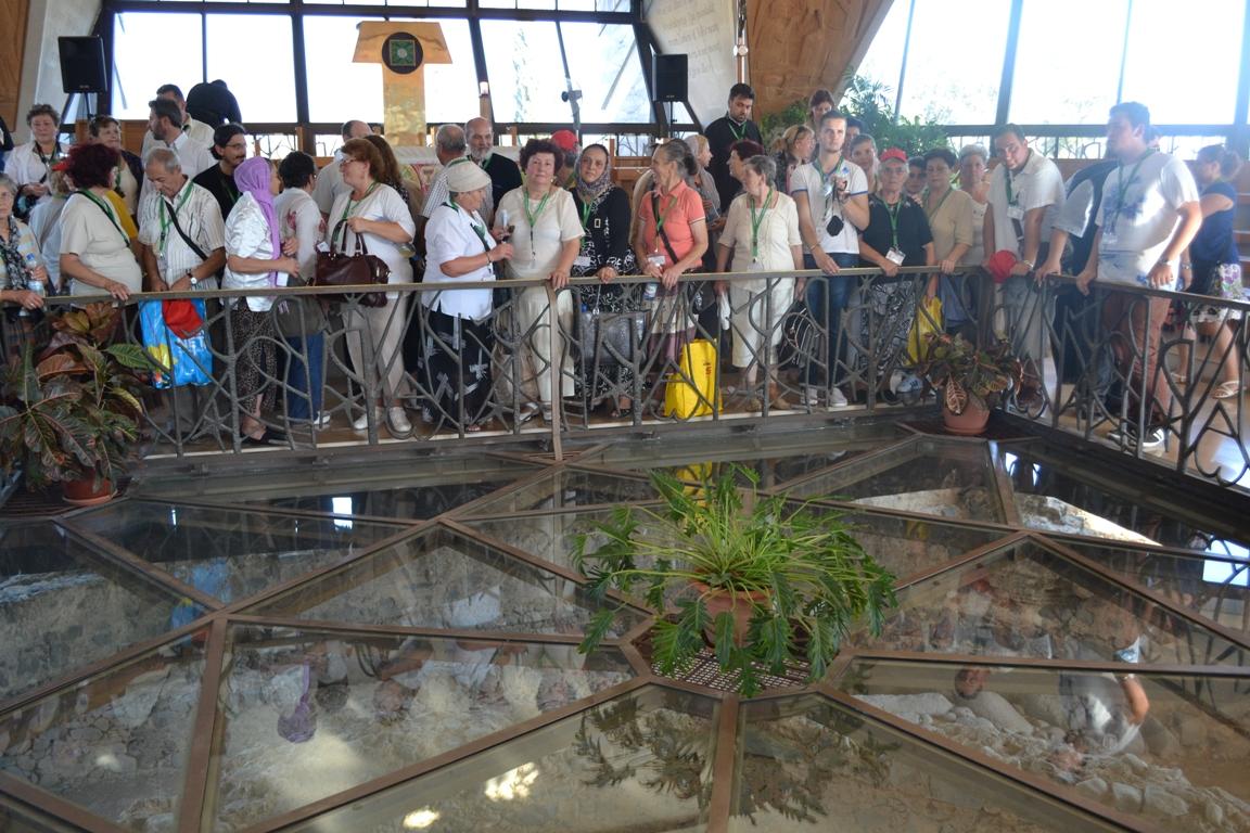 Capernaum, deasupra ruinelor casei soacrei Sf. Ap. Petru