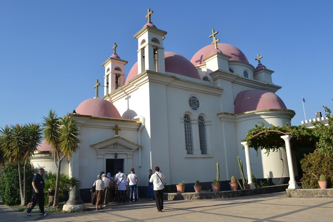 capernaum, biserica ortodoxă greacă cu hramul Sf. Apostoli