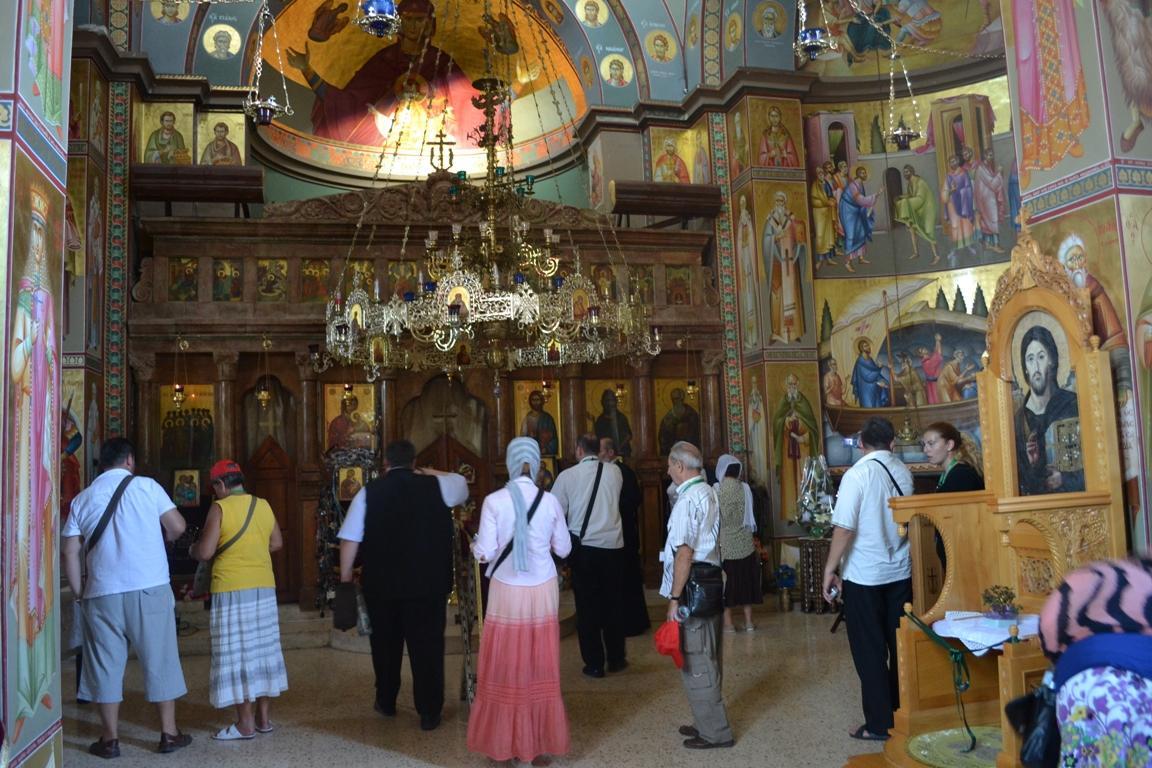 capernaum, biserica ortodoxă greacă cu hramul Sf. Apostoli