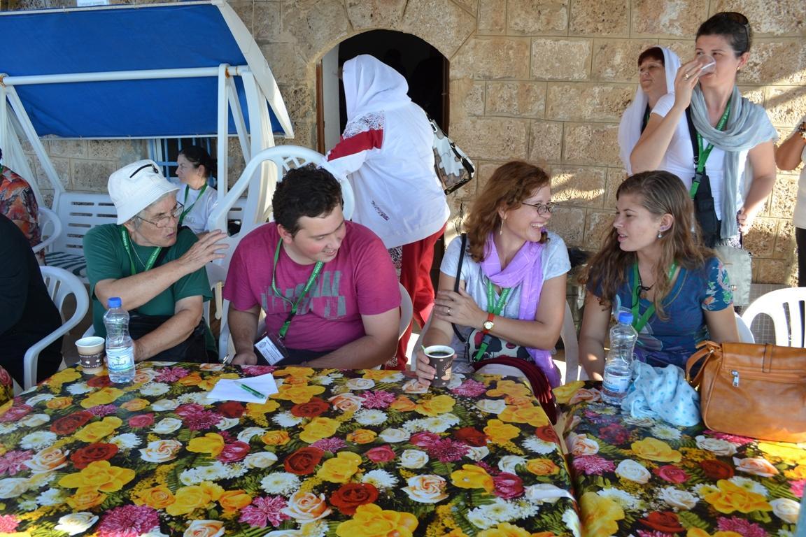 Jaffa, (Iope) Biserica Sf. Voievozi, pe locul casei lui Simon Tabacaru