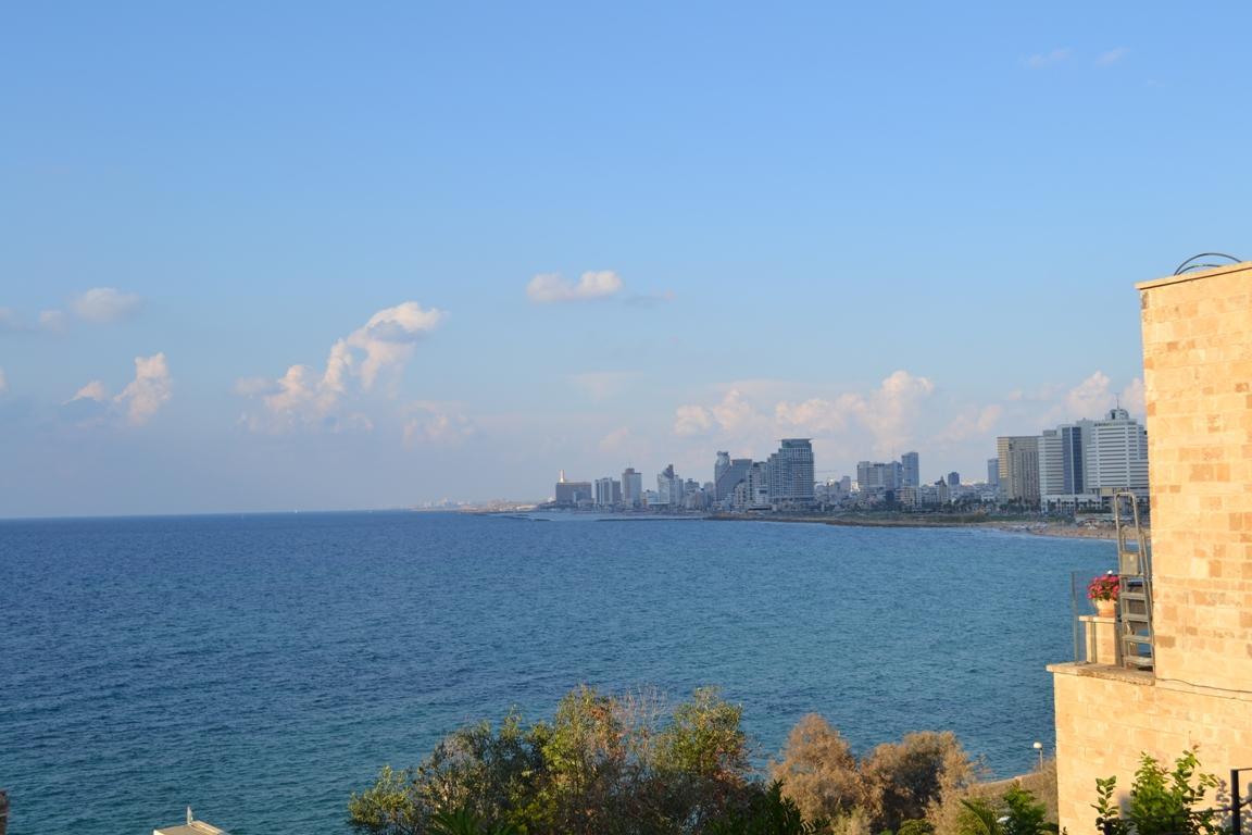 Jaffa, spre TelAviv și Marea Mediterană